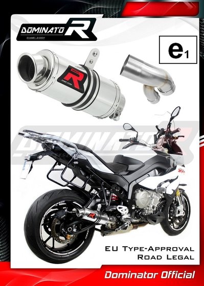 S 1000 XR (2015 - 2019) homologated exhaust silencer gp1 | Dominator