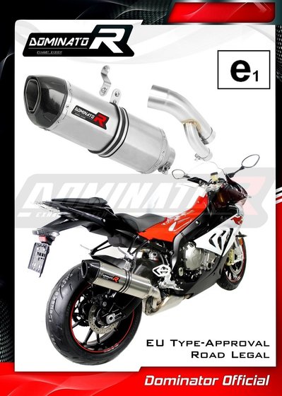 S 1000 RR (2017 - 2018) homologated exhaust silencer hp1 | Dominator