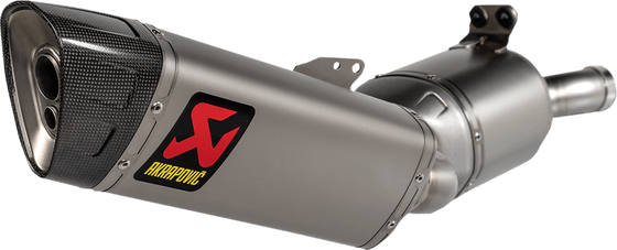 F 900 R (2020 - 2022) titanium muffler for f900r/xr | AKRAPOVIC