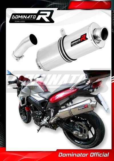 F 800 R (2009 - 2019) exhaust silencer muffler ov | Dominator