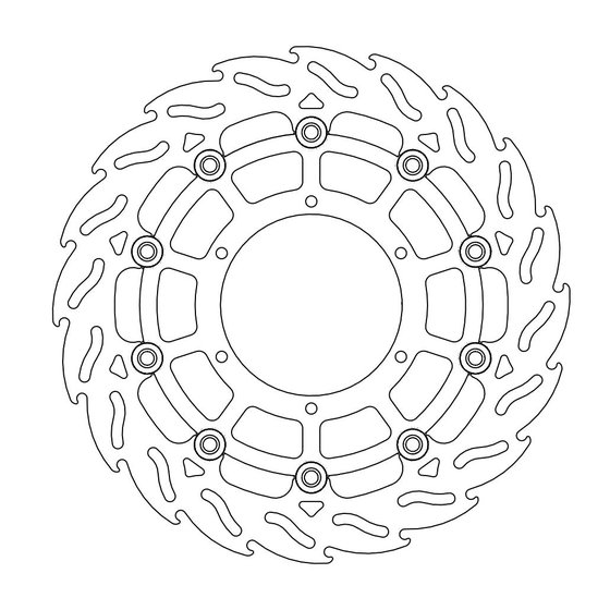 F 800 GS (2007 - 2018) moto-master flame brakedisc front right bmw: g650gs, f800gs | MOTO-MASTER