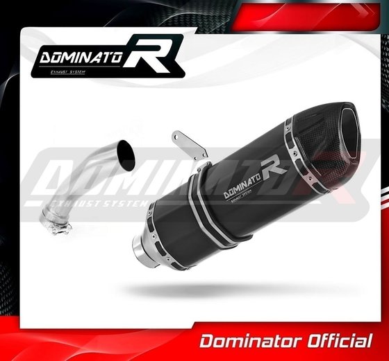 R 1200 GS ADVENTURE (2010 - 2012) exhaust silencer muffler hp1 black | Dominator