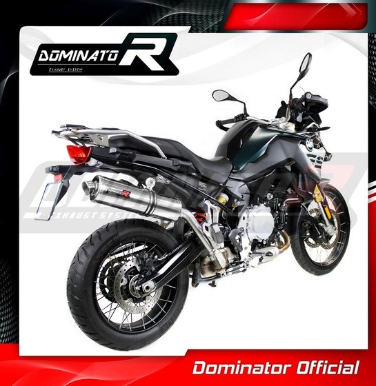 F 850 GS (2018 - 2020) homologated exhaust silencer round | Dominator