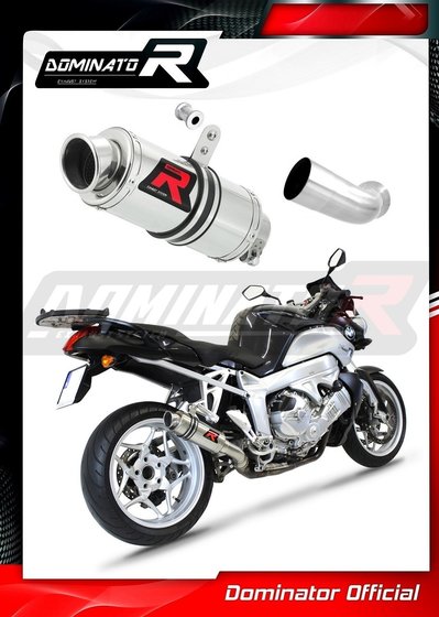 K 1200 R (2005 - 2009) exhaust silencer gp1 | Dominator