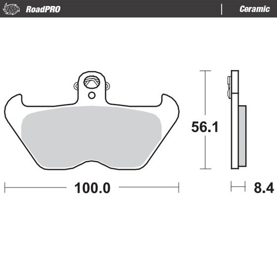 R 1100 GS (1993 - 1999) ceramic brake pad | MOTO-MASTER