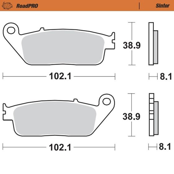 C EVOLUTION LONG RANGE (2018 - 2021) scooter brake pad | MOTO-MASTER