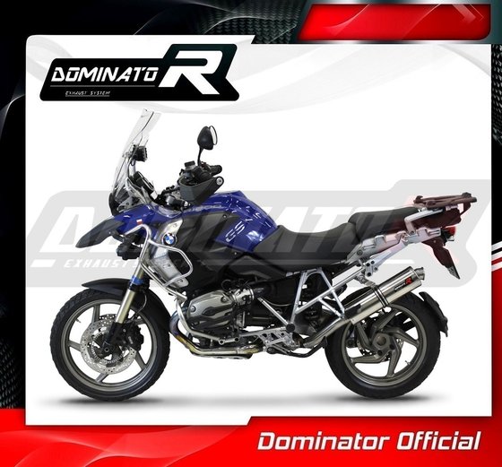 R 1200 GS ADVENTURE (2008 - 2009) eu approved exhaust silencer st | Dominator