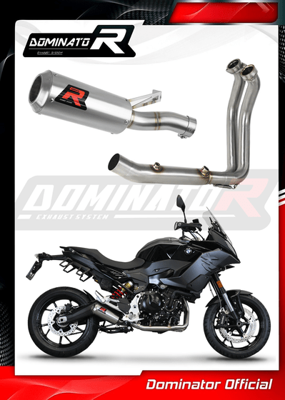 F 900 XR (2020 - 2022) full exhaust system silencer gp | Dominator