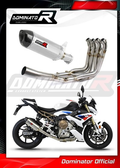 S 1000 R (2021 - 2022) full exhaust system silencer hp1 | Dominator