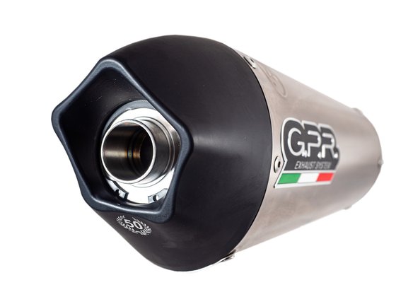 K 1300 R (2009 - 2014) gpr bmw k 1300 s - r 2009/14 ec-approv. slip-on exhaust gpe ann. titaium | GPR