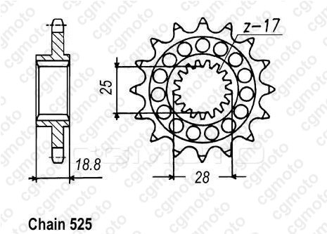 F 800 GS (2008 - 2018) regina 525 z-ring replacement chain kit with sprockets for bmw f800 gs 08-10 | REGINA