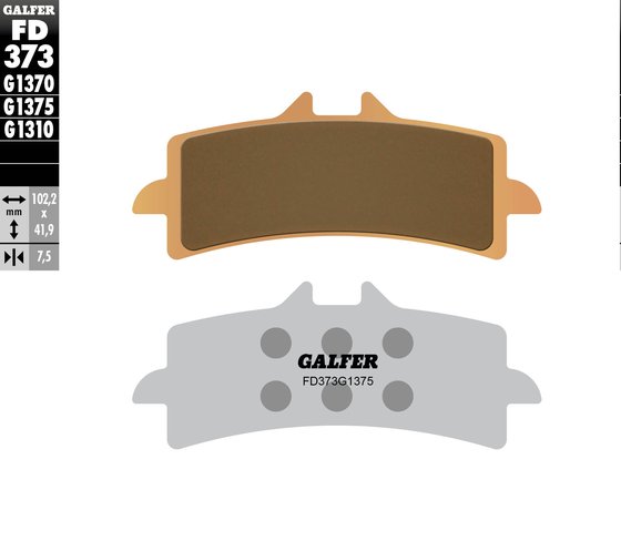 S 1000 RR (2010 - 2022) sport sinter brake pad | GALFER