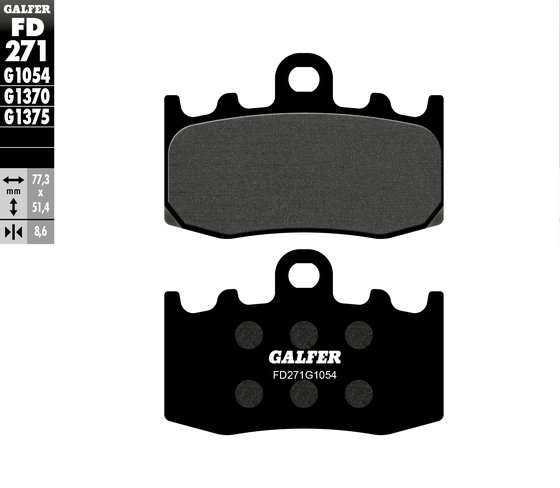 R 1150 GS (1999 - 2004) semi-metal front brake pads | GALFER