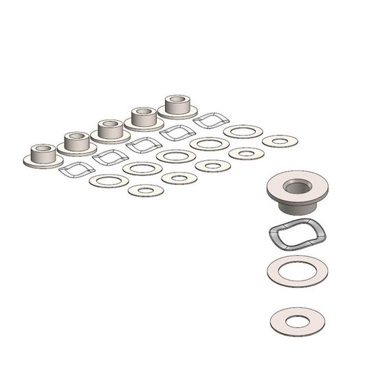 HP2 ENDURO (2005 - 2006) fitting kit for bmw bolt 5.0mm | MOTO-MASTER