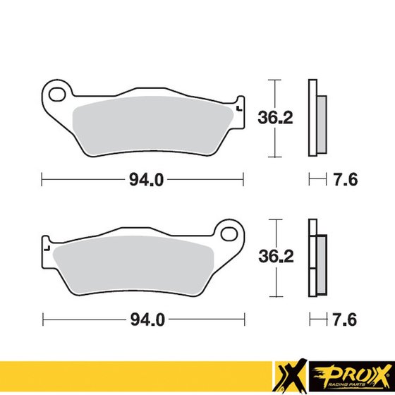 G 450 X (2008 - 2012) front brake pad | ProX