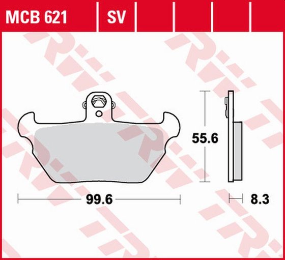 K 1100 RS (1992 - 1996) all round ceramic brake pads | TRW