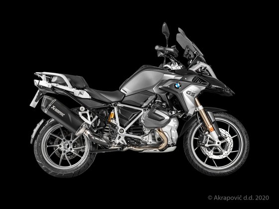 R 1250 GS ADVENTURE (2019 - 2022) juodas titano duslintuvas, skirtas r1250gs | AKRAPOVIC