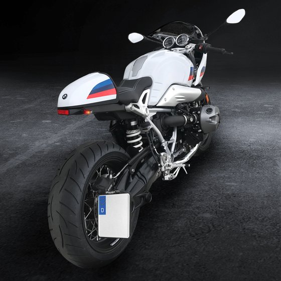 R NINET PURE (2017 - 2022) juodas valstybinio numerio ženklo laikiklis bmw r9t 2015-2020 | HEINZ BIKES