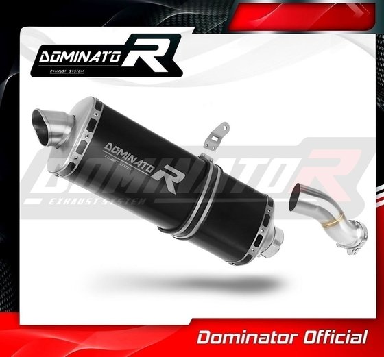 R 1250 GS ADVENTURE (2018 - 2022) exhaust silencer muffler p7 black | Dominator