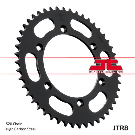 G 450 X (2008 - 2009) plieninė galinė žvaigždutė | JT Sprockets