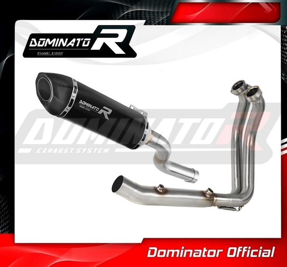 F 900 XR (2020 - 2022) full exhaust system silencer hp5 black | Dominator