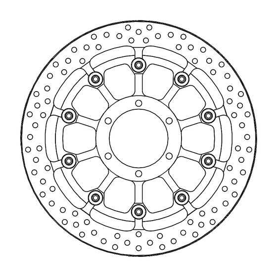 S 1000 R (2021 - 2021) motomaster prof halo priekinis diskas bmw: s1000rr(t-floater 320x7.1x30mm abs) | MOTO-MASTER