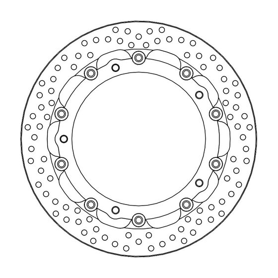 S 1000 RR (2008 - 2022) moto-master racing halo stabdžių diskas priekinis 5,5mm bmw s1000rr | MOTO-MASTER