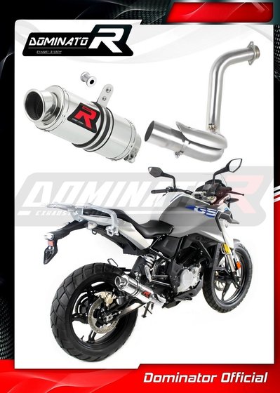 G 310 GS (2016 - 2022) exhaust silencer gp1 | Dominator