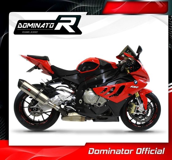 S 1000 RR (2012 - 2014) homologated exhaust silencer hp1 | Dominator