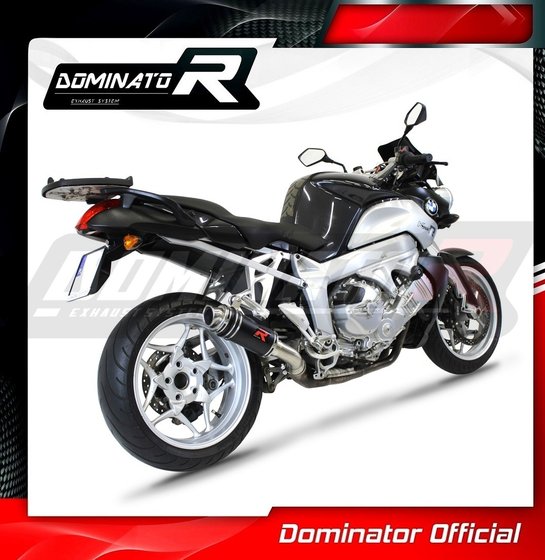 K 1200 R (2005 - 2009) exhaust silencer gp1 black | Dominator