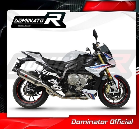 S 1000 R (2017 - 2020) full exhaust system silencer hp1 | Dominator