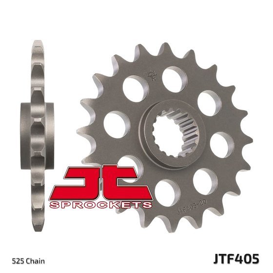 F 800 R (2009 - 2020) plieninė priekinė žvaigždutė | JT Sprockets