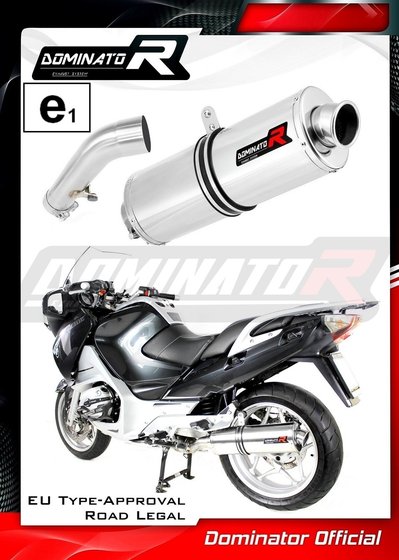 R 1200 RT (2004 - 2009) homologated exhaust silencer oval | Dominator