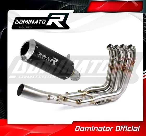 M 1000 RR (2021 - 2022) full exhaust system silencer gp black | Dominator