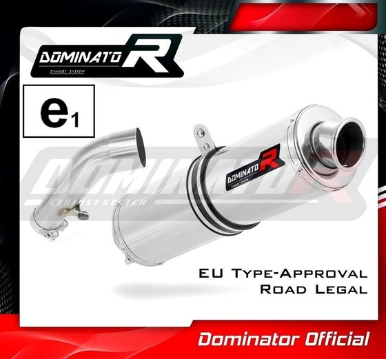 R 1200 R (2006 - 2009) homologated exhaust silencer round | Dominator