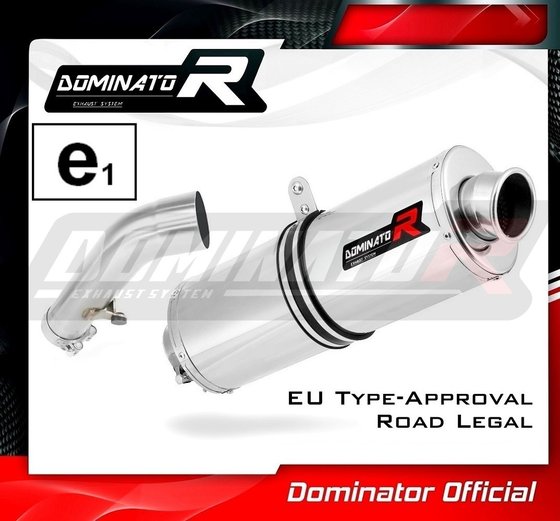 R 1200 R (2006 - 2009) homologated exhaust silencer oval | Dominator