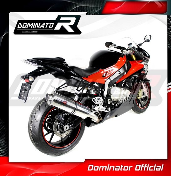 S 1000 RR (2015 - 2016) homologated exhaust silencer oval | Dominator