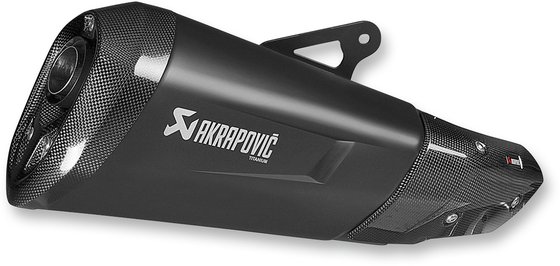 S 1000 XR (2015 - 2019) titanium black slip-on muffler for s1000xr 17 | AKRAPOVIC