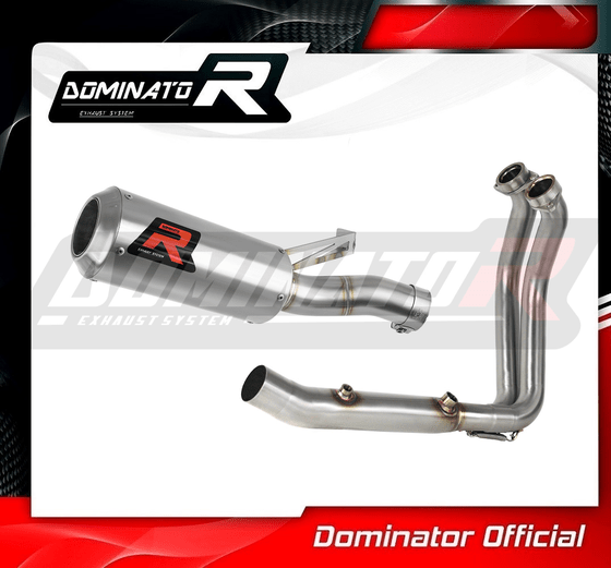 F 900 XR (2020 - 2022) full exhaust system silencer gp | Dominator