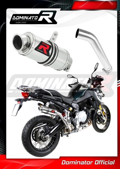 F 750 GS (2021 - 2022) exhaust silencer muffler gp1 | Dominator