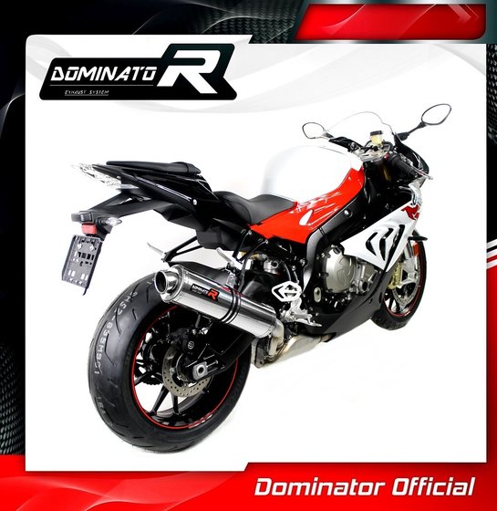 S 1000 RR (2017 - 2018) homologated exhaust silencer round | Dominator