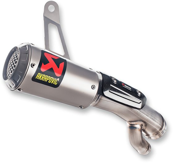 S 1000 RR (2017 - 2018) slip-on line titanium muffler | AKRAPOVIC