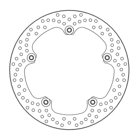 HP2 ENDURO (2005 - 2008) moto-master halo brakedisc front bmw: r1100s, hp2 enduro (riveted) | MOTO-MASTER