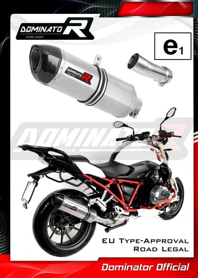 R 1200 R (2015 - 2018) homologated exhaust silencer hp1 | Dominator