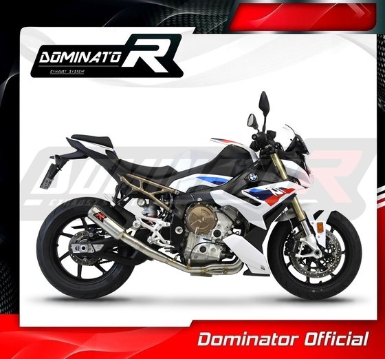 S 1000 R (2021 - 2022) full exhaust system silencer gp | Dominator