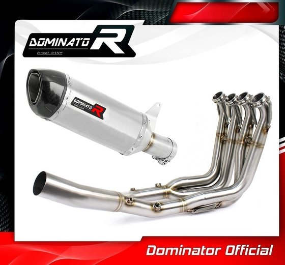 S 1000 R (2021 - 2022) full exhaust system silencer hp1 | Dominator