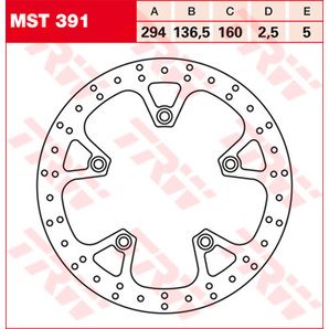 K 1200 GT (2006 - 2011) brake disc, fixed ( non floating ) | TRW