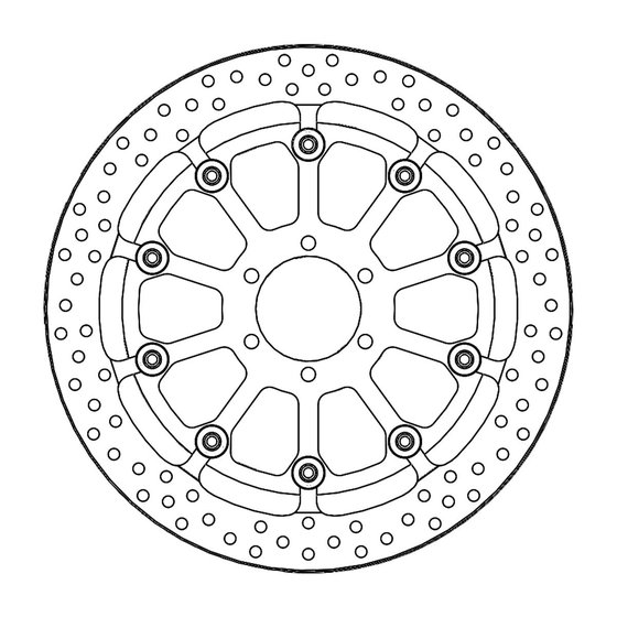 S 1000 RR (2010 - 2018) halo pro race floating brake rotor | MOTO-MASTER